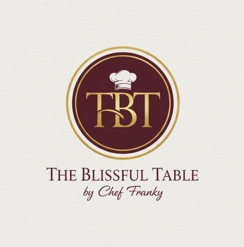 The Blissful Table by Chef Franky logo